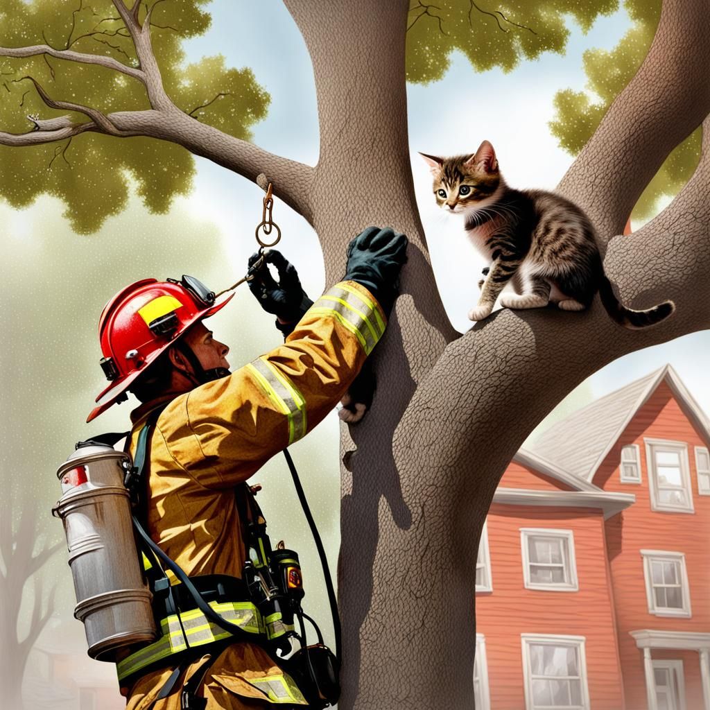 Another day at work for the PROfessional fireman.  by @Barton