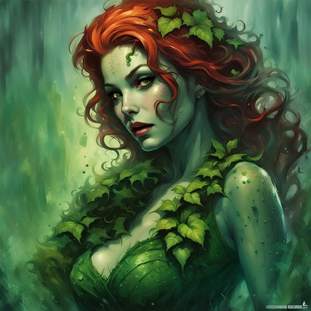 Poison Ivy - Ai Generated Artwork - Nightcafe Creator