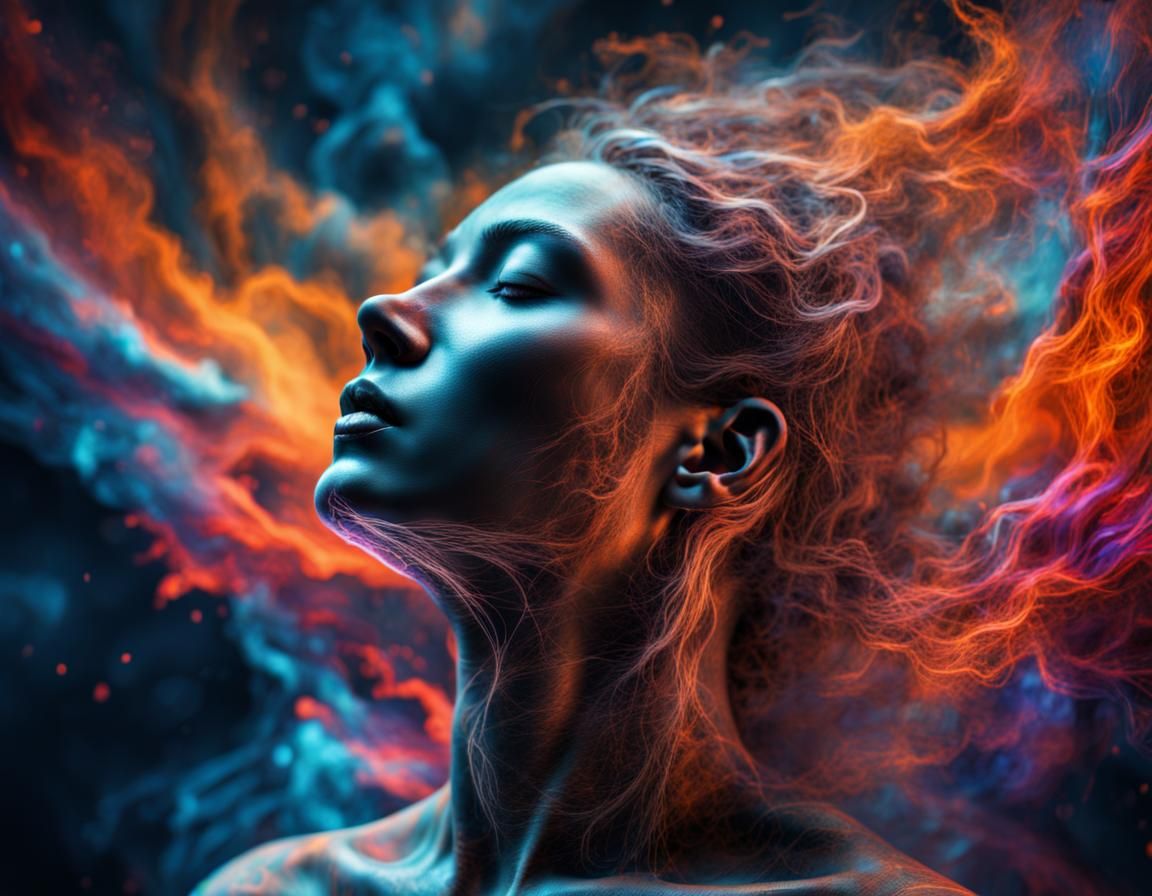 Beautiful Astral projection - AI Generated Artwork - NightCafe Creator
