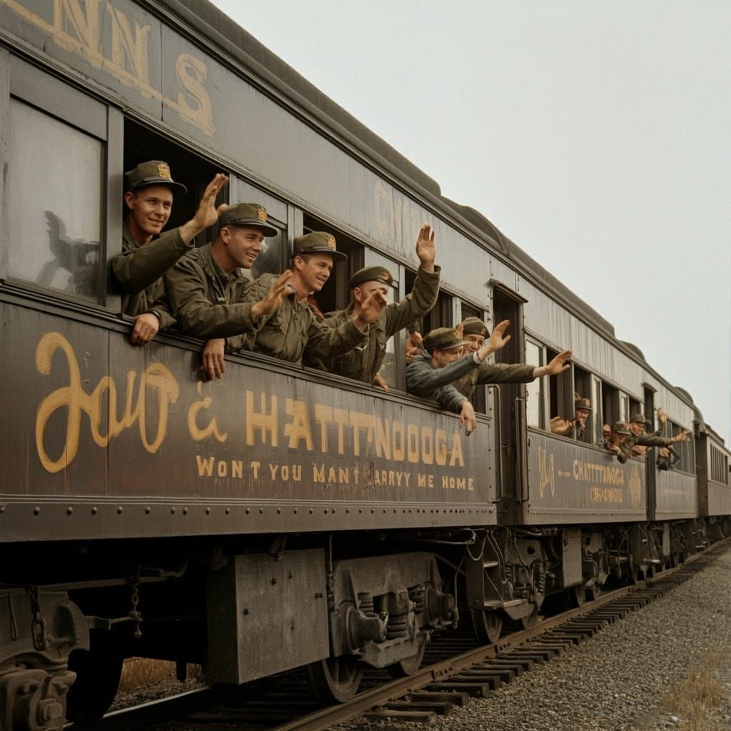 "Chattanooga choochoo" won't you carry me home..Glenn Miller Band  by @mementoMinnie