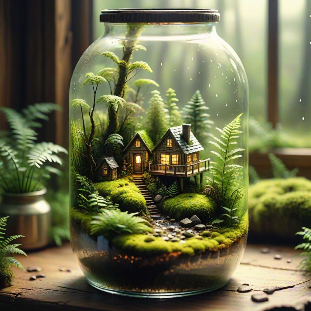Miniature Worlds  by @P K