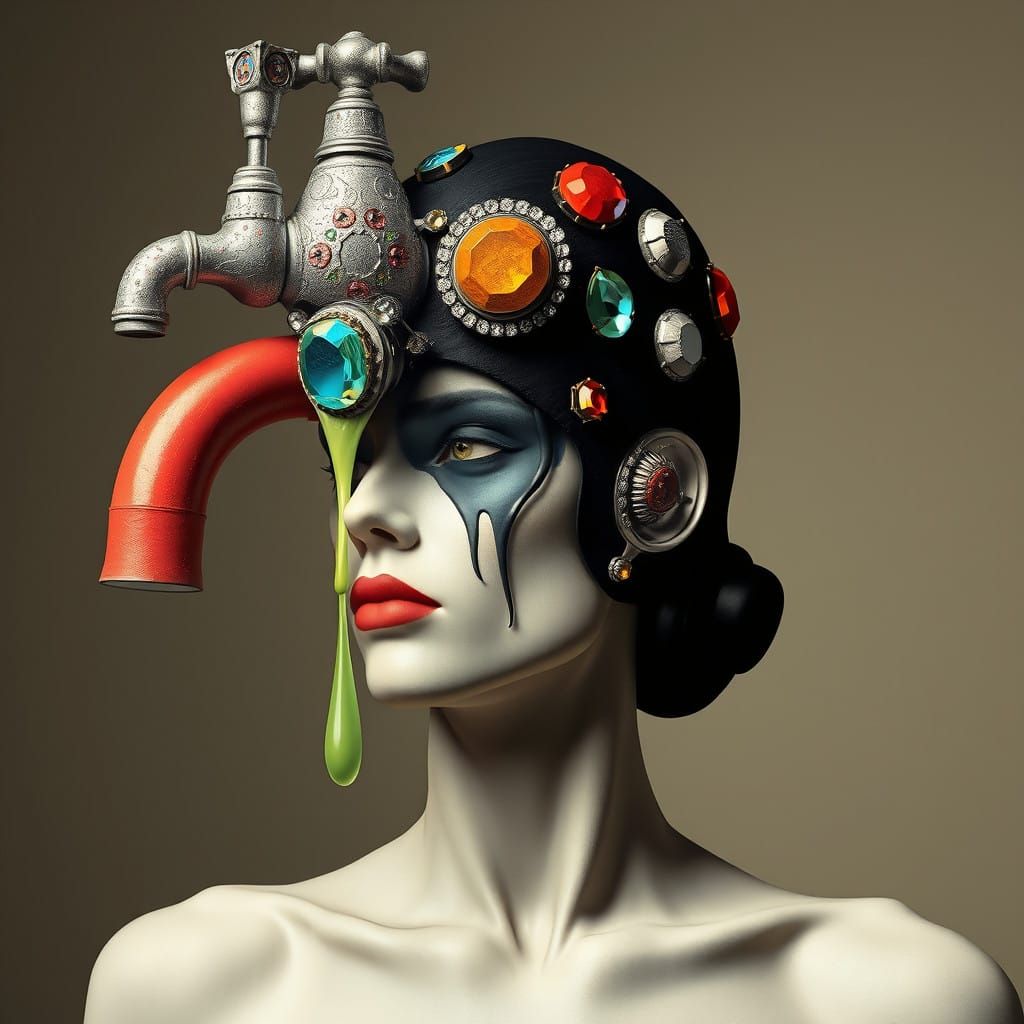 Faucet Head   by @AIUrbanTemple