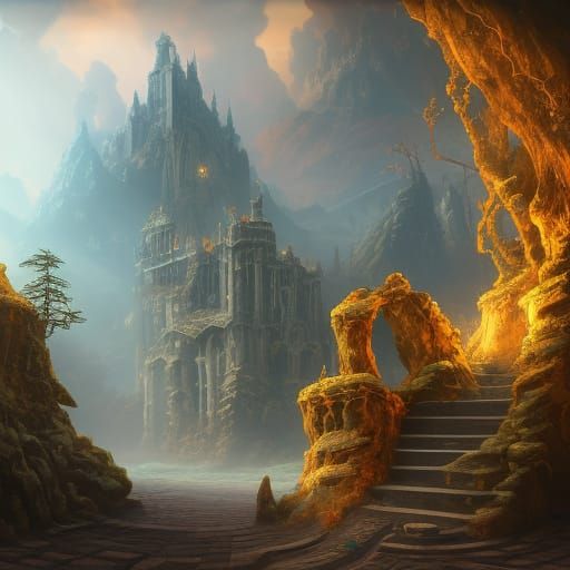 Near Golden Stairs