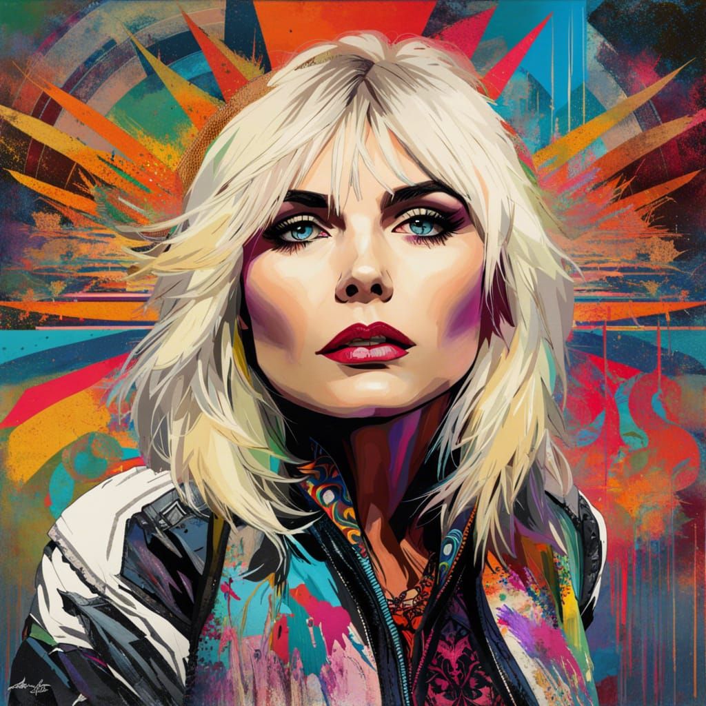 80's Icon Debbie H  by @Leeftail_Art