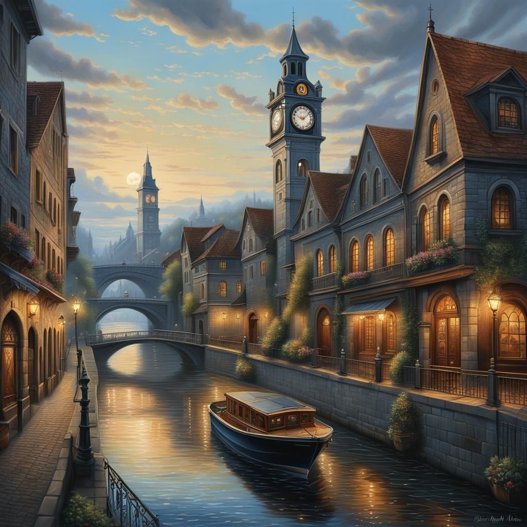 Urban street painting
