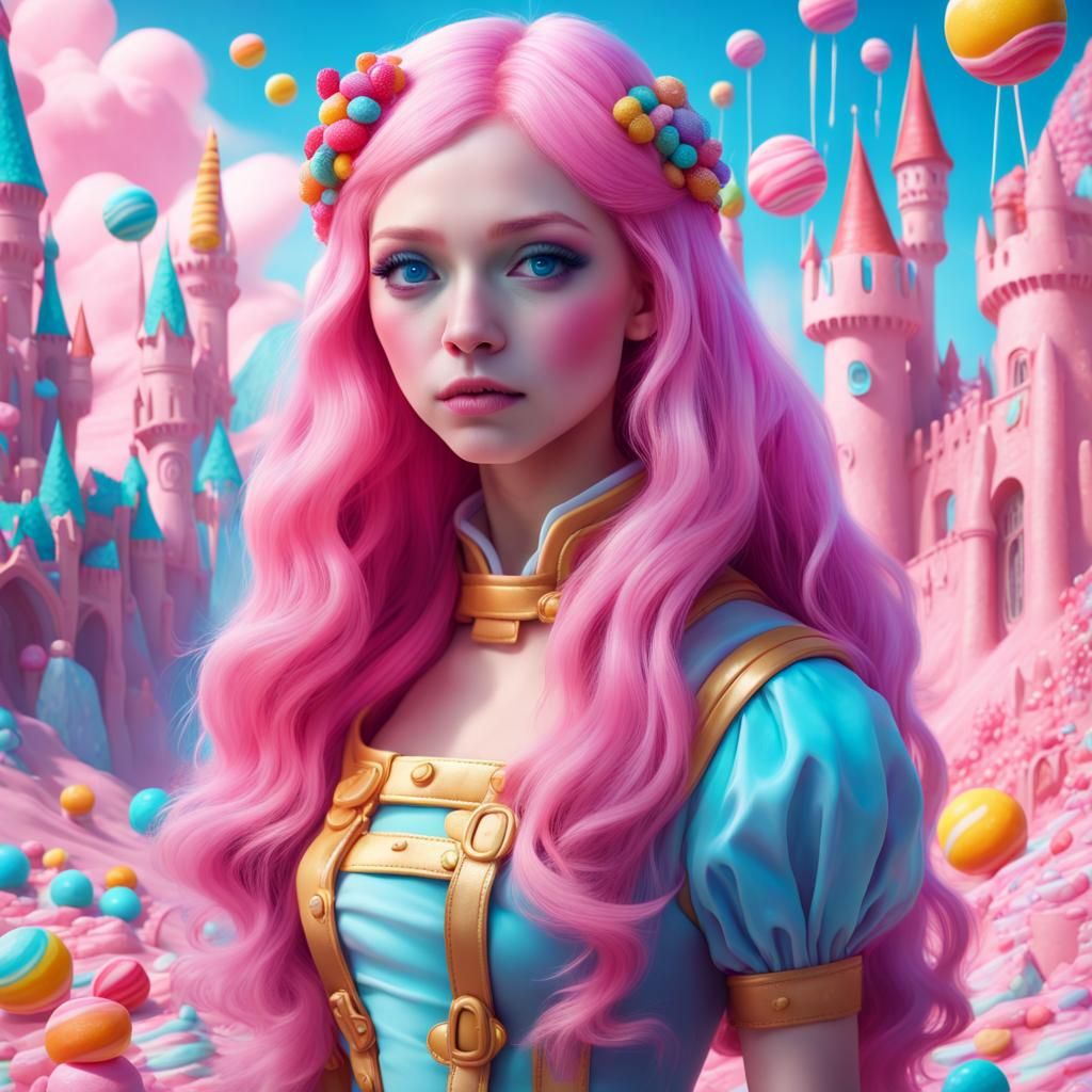 The Lady of Candy World  by @Empress