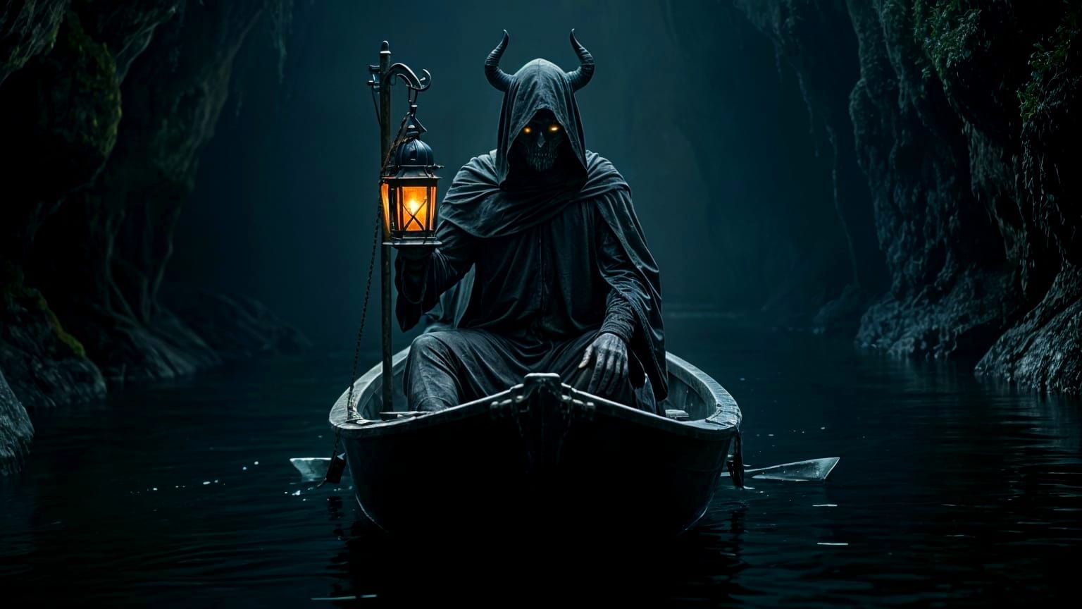 The darkness awaits you  by @ZombiGurl