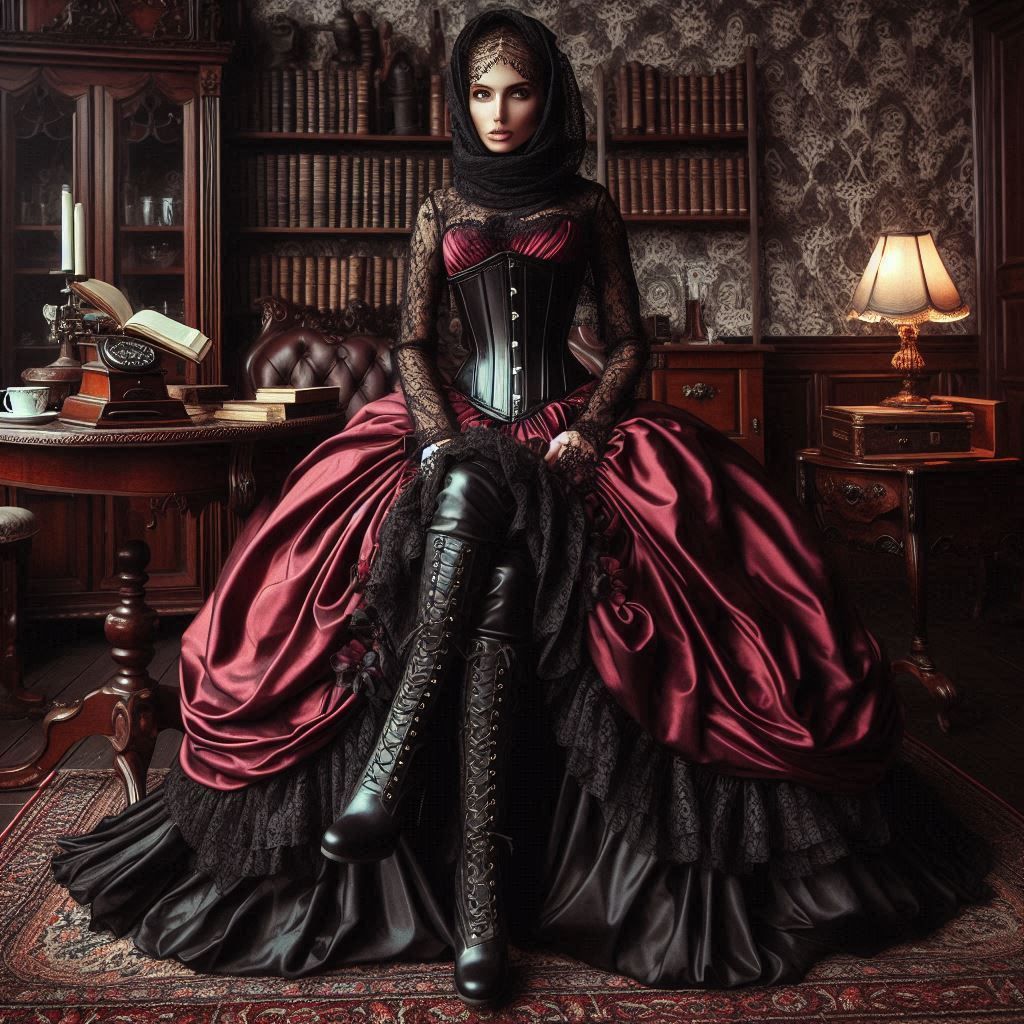 Corsetted scientific explorers (9)