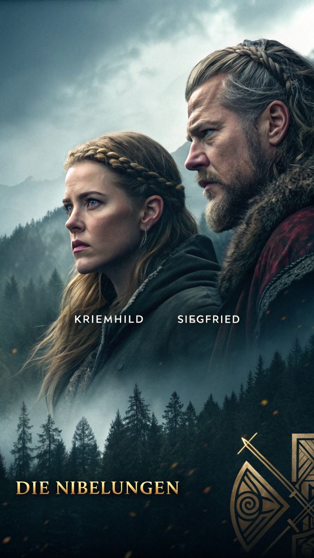Movie poster "Die Nibelungen"