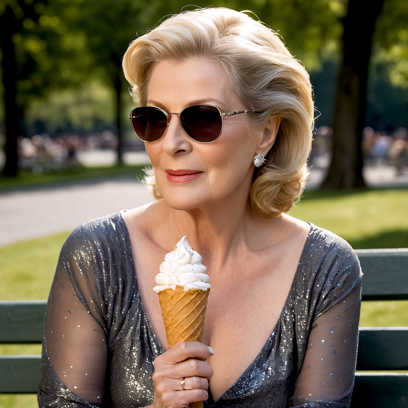 467 – And there she was, sometimes with an ice cream in her ...