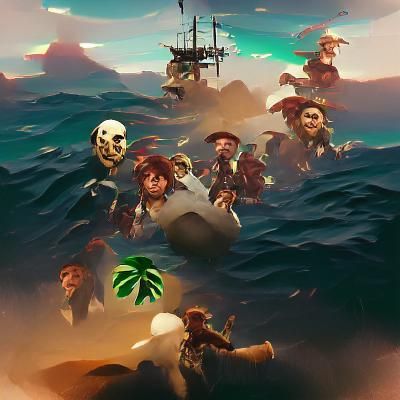 Sea of thieves - AI Generated Artwork - NightCafe Creator