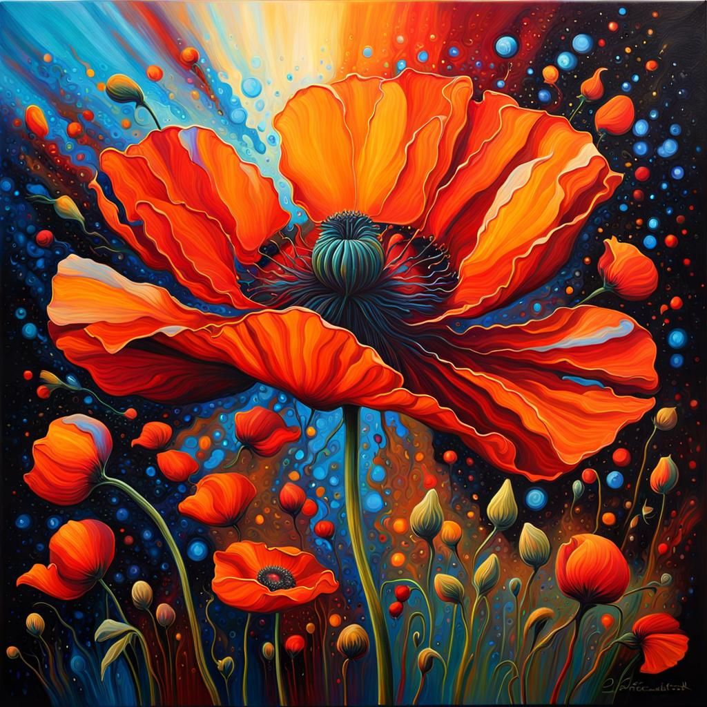 un coquelicot  by @julien salmon