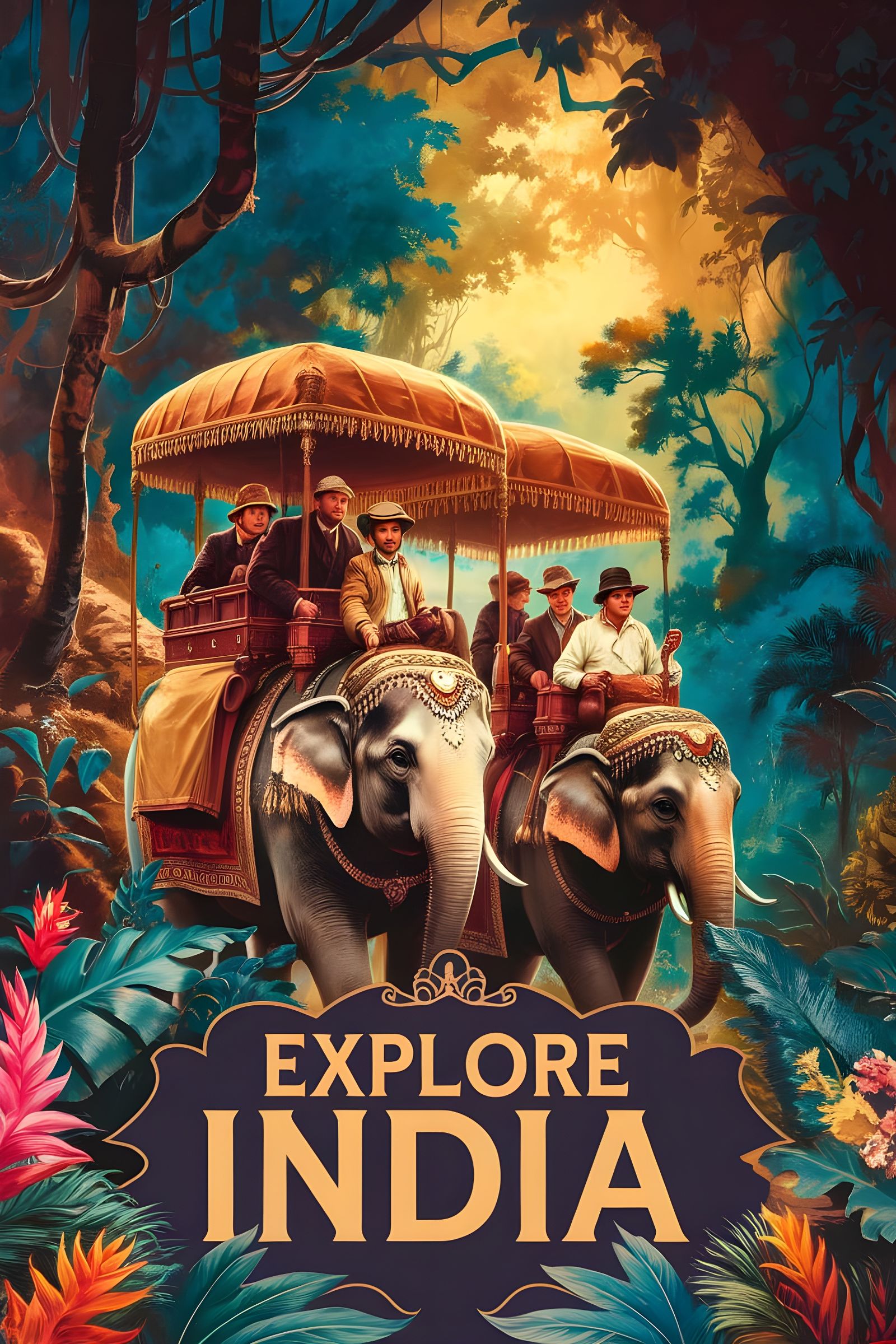 Explore India in style!  by @Lazy Turtle