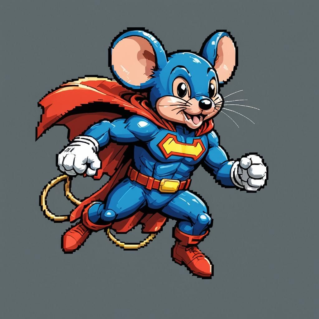 8 bits super mouse