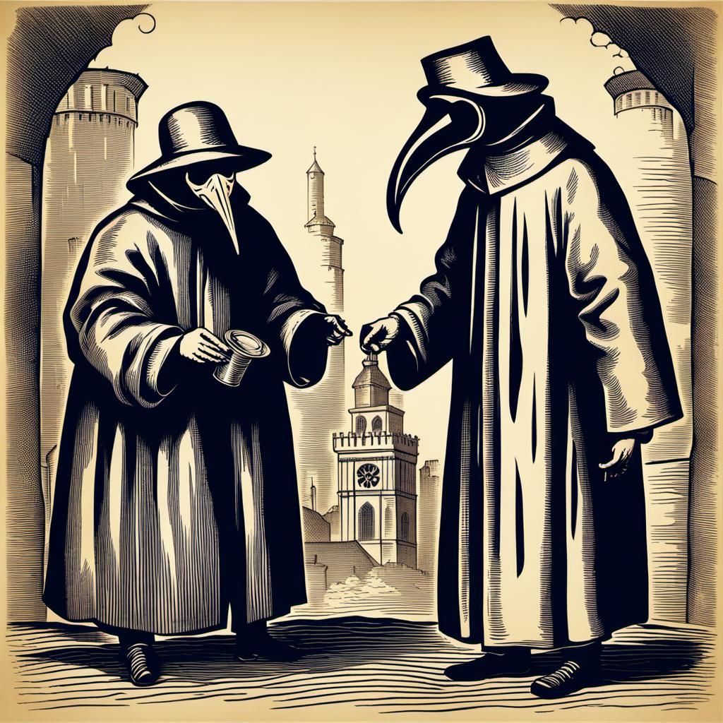 plague doctor was a physician who treated victims of bubonic plague ...