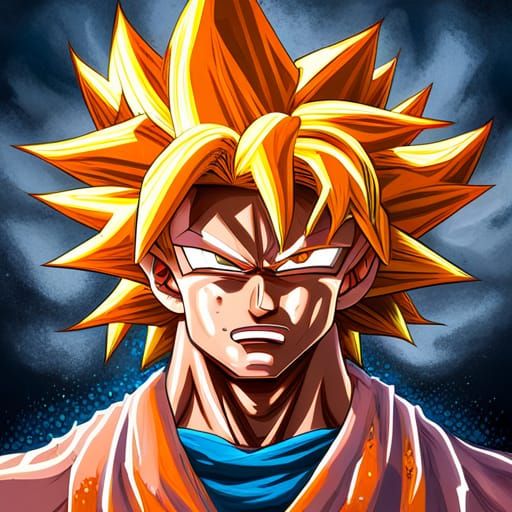 Goku super saiyan 5 - AI Generated Artwork - NightCafe Creator