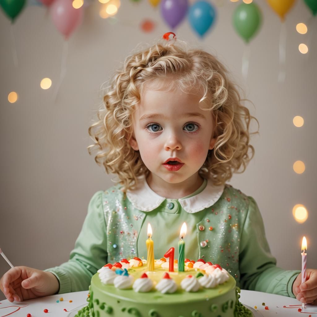 Toddler Celebrates First Birthday in Pastel Colors