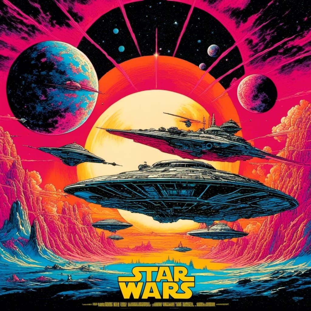 “Star Wars” movie poster