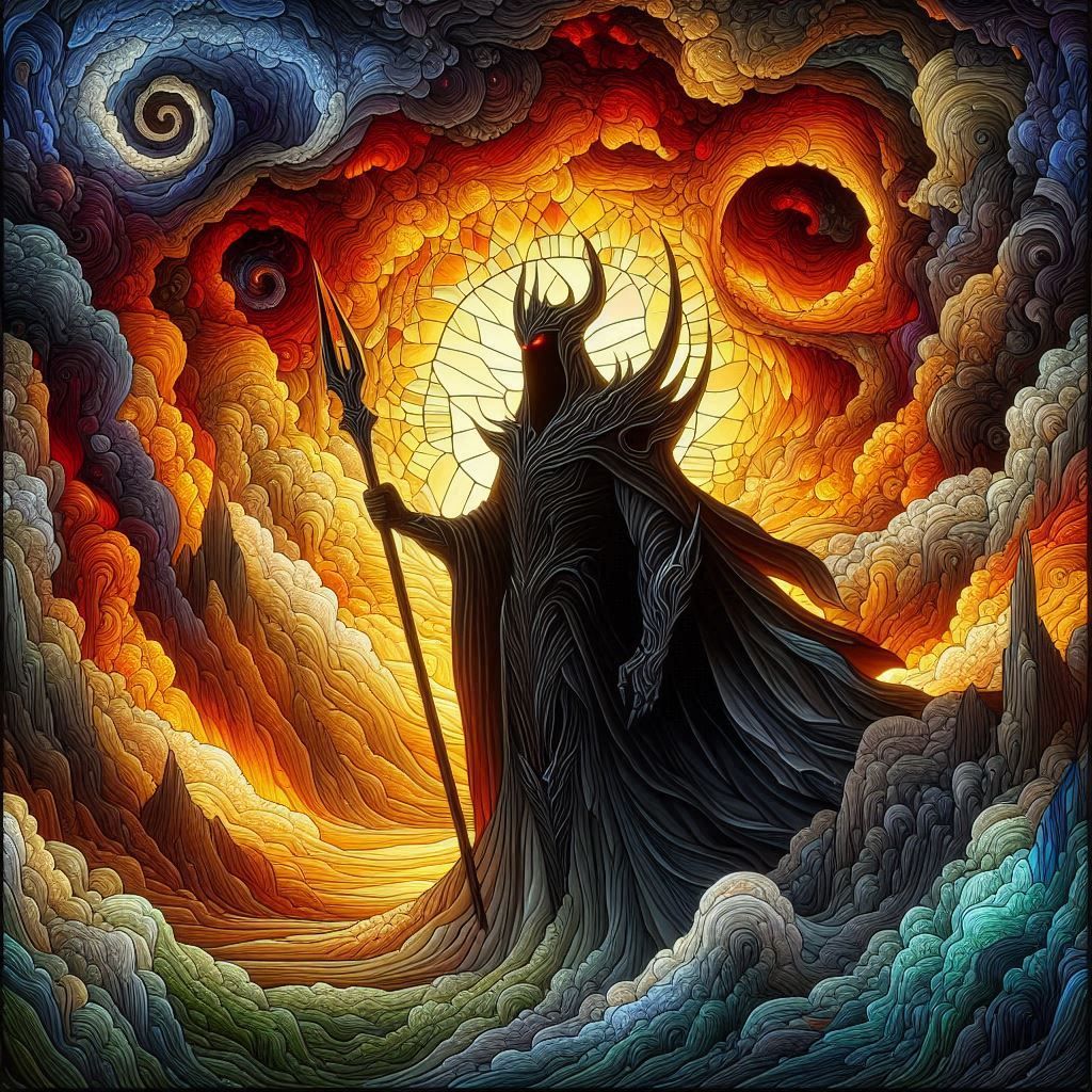 Melkor in unformed Arda, before First Age