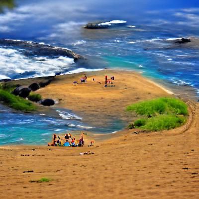 Lost Island Beach Hawaii