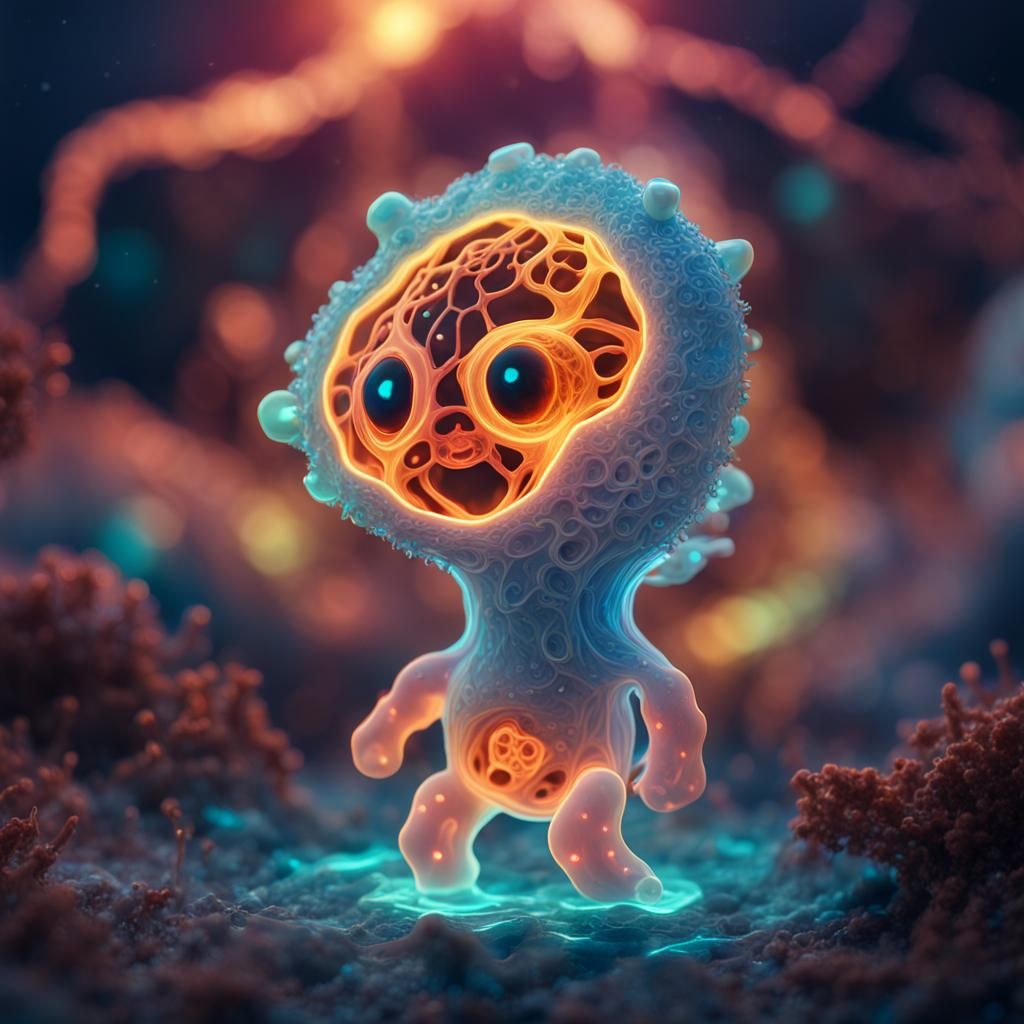 If amoeba's were cute.   by @Arrioch