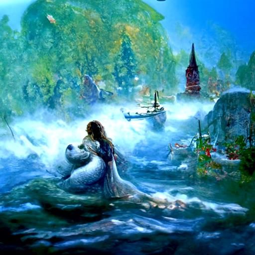 A song of the sea, full of love and longing, accompanied the...
