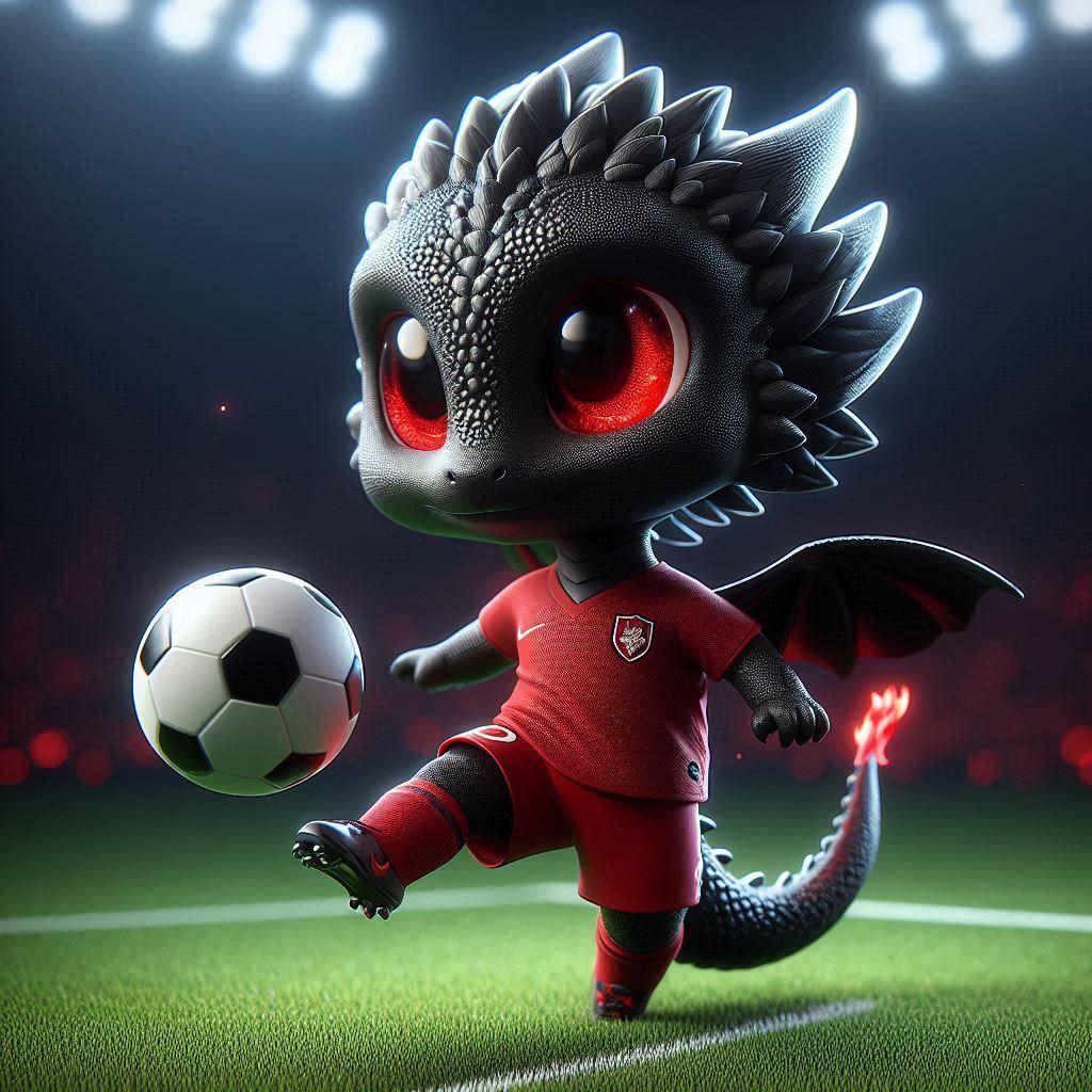 Soccer and Dragons ❤