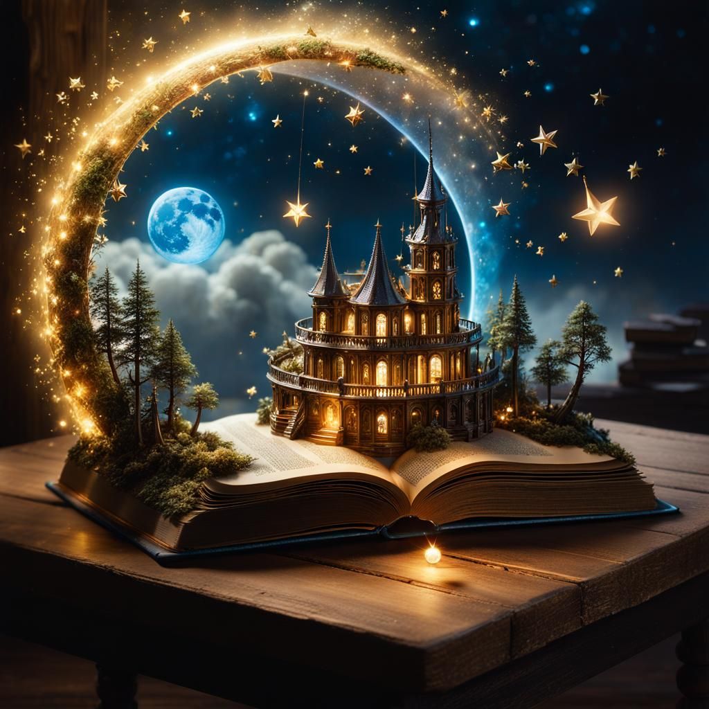 Books: A Portal to Another World  by @The Forest Witch