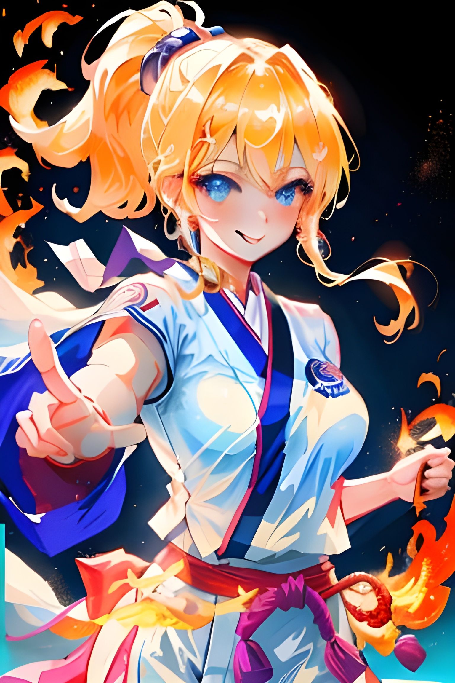 "You and Me, One on One. Let's Fight!"