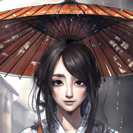 Beautiful Japanese woman