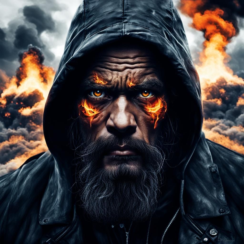 Firey Portrait
