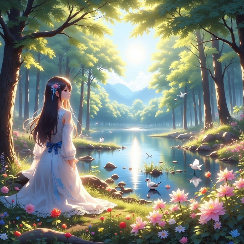 <lora:Anime Art Flux:1.0> 