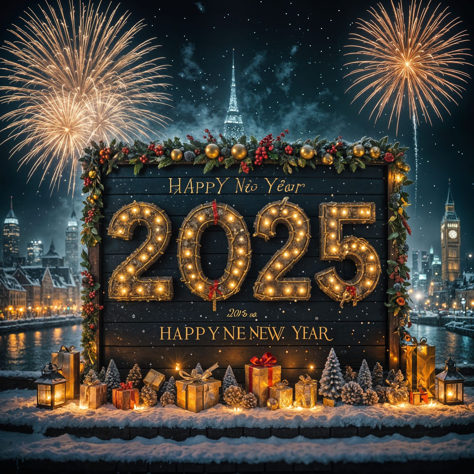 Happy New Year 2025!  by @Tanke