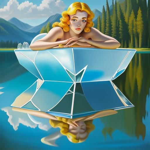 Reflections woman