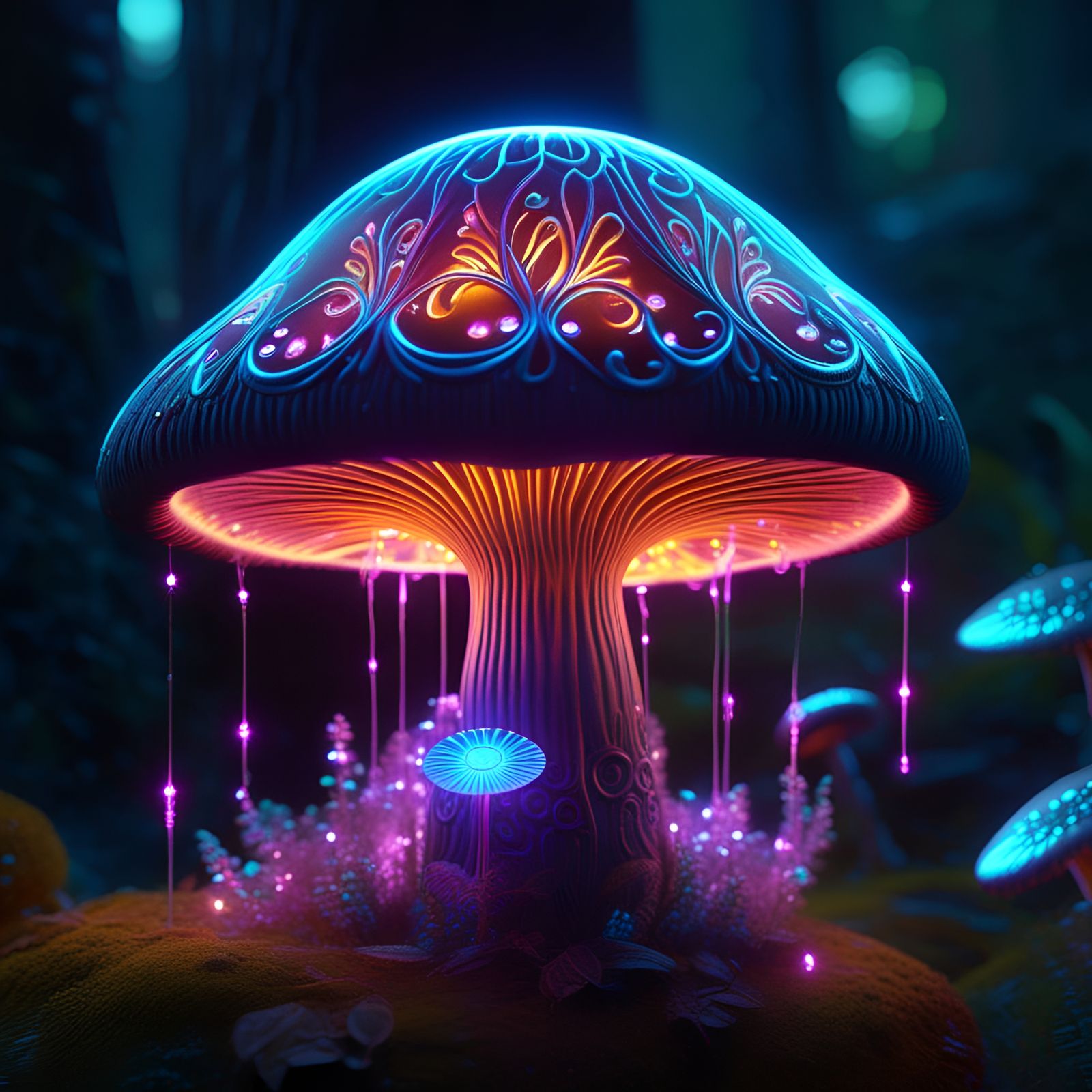 Magic Mushroom  by @Darth Hatchet 
