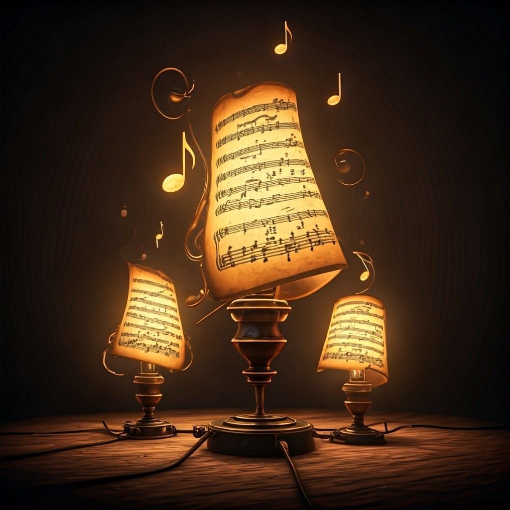 Light up your music  by @Mari