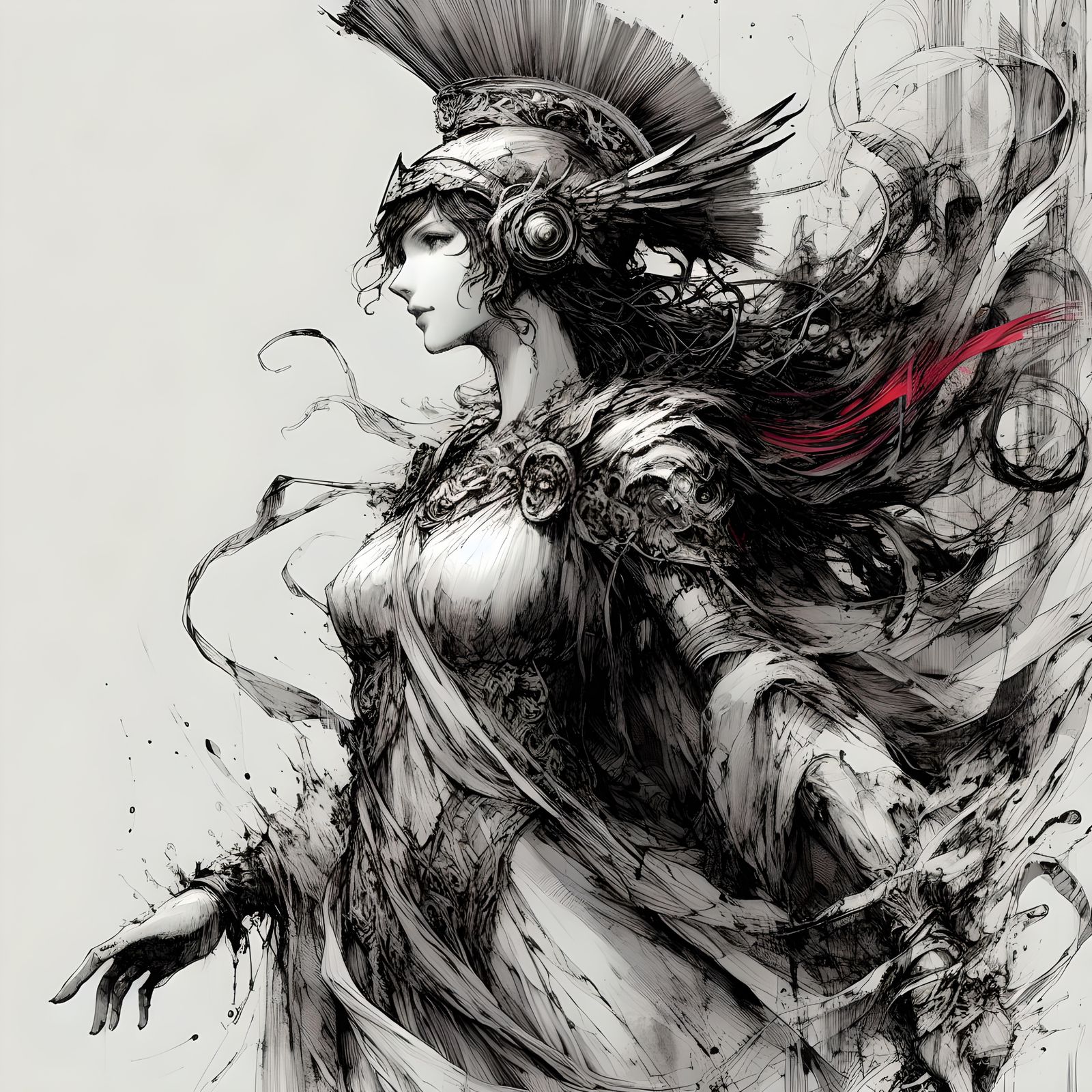 Athena goddess beauty...