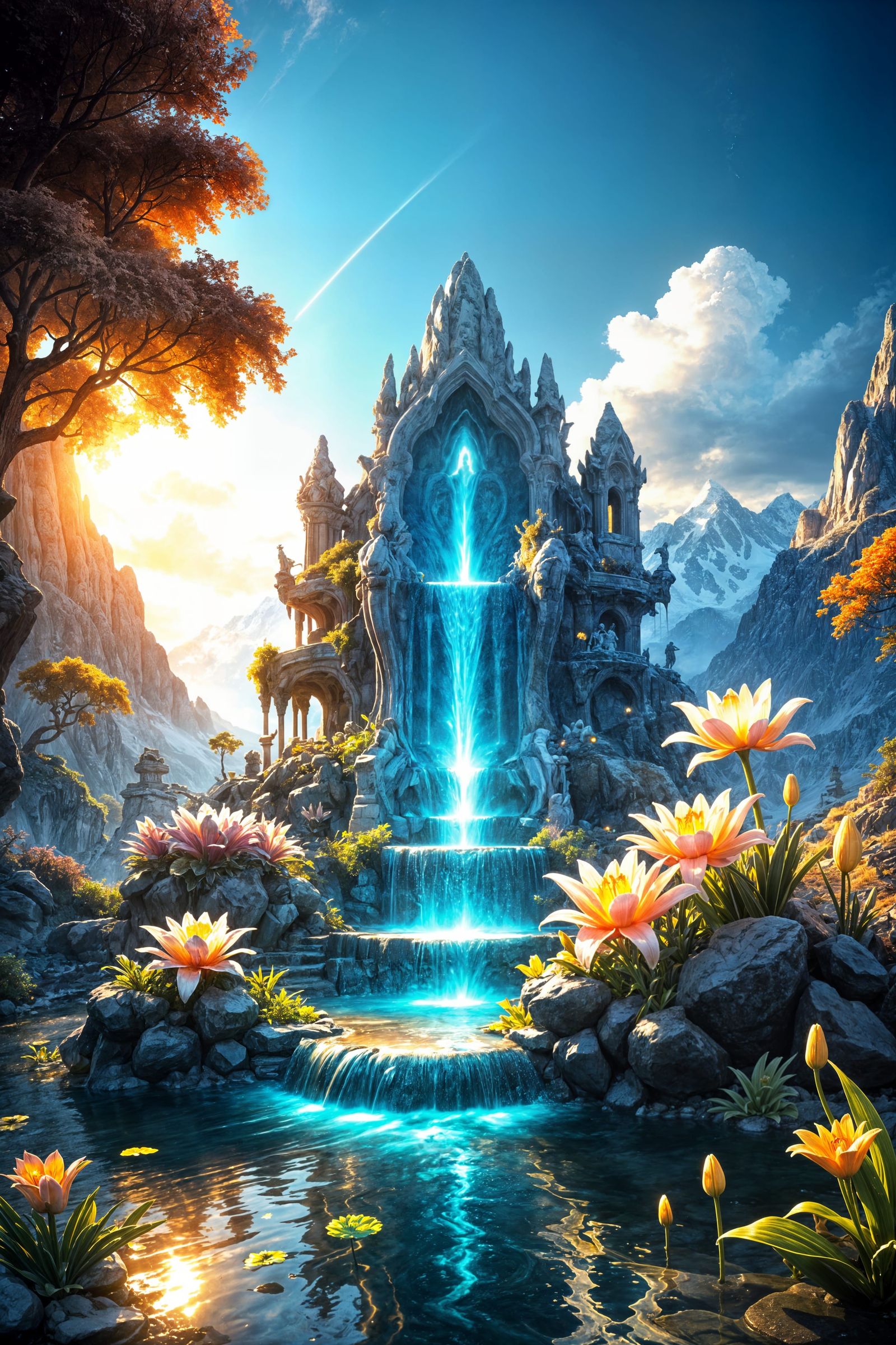 A stunning, magical fountain  by @Petzi Peer