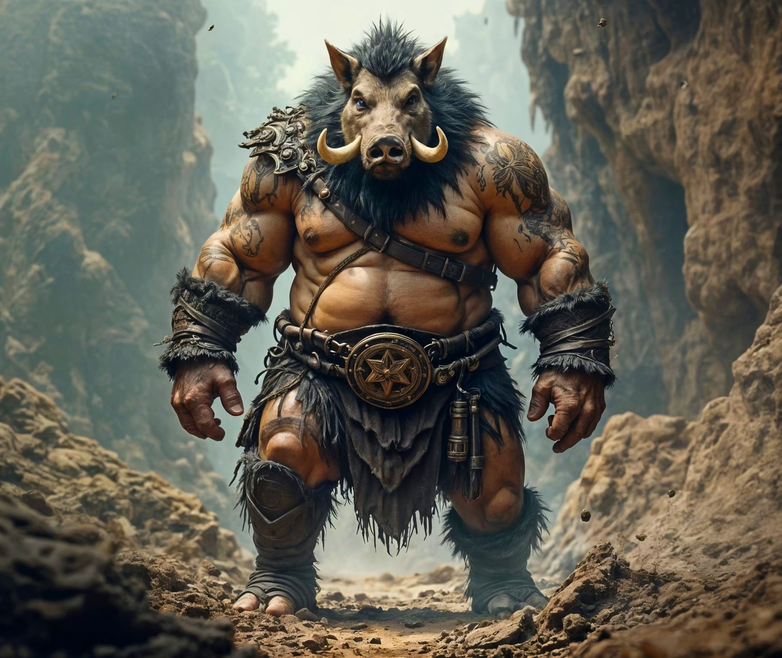 Wild Boarman Chieftain