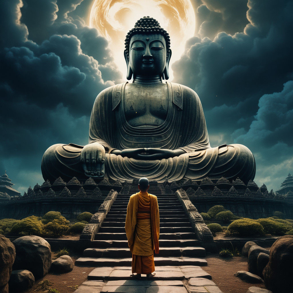 Epic Buddha Ascends to Heavenly Realm