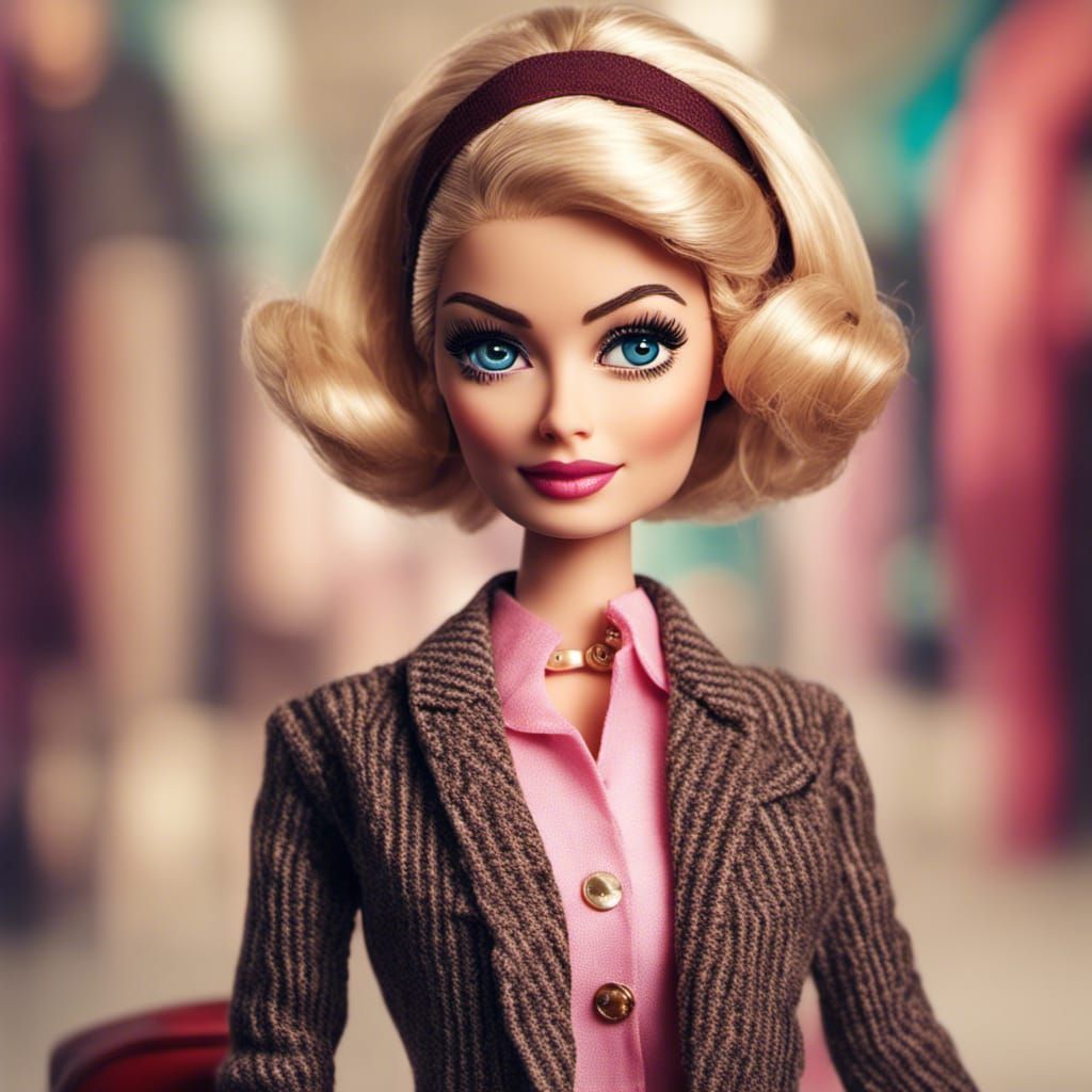 Barbie whose face looks like Mr. Bean. This IS Centaur Gate ...