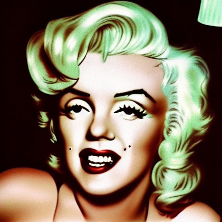 Marilyn Monroe Ai Generated Artwork Nightcafe Creator