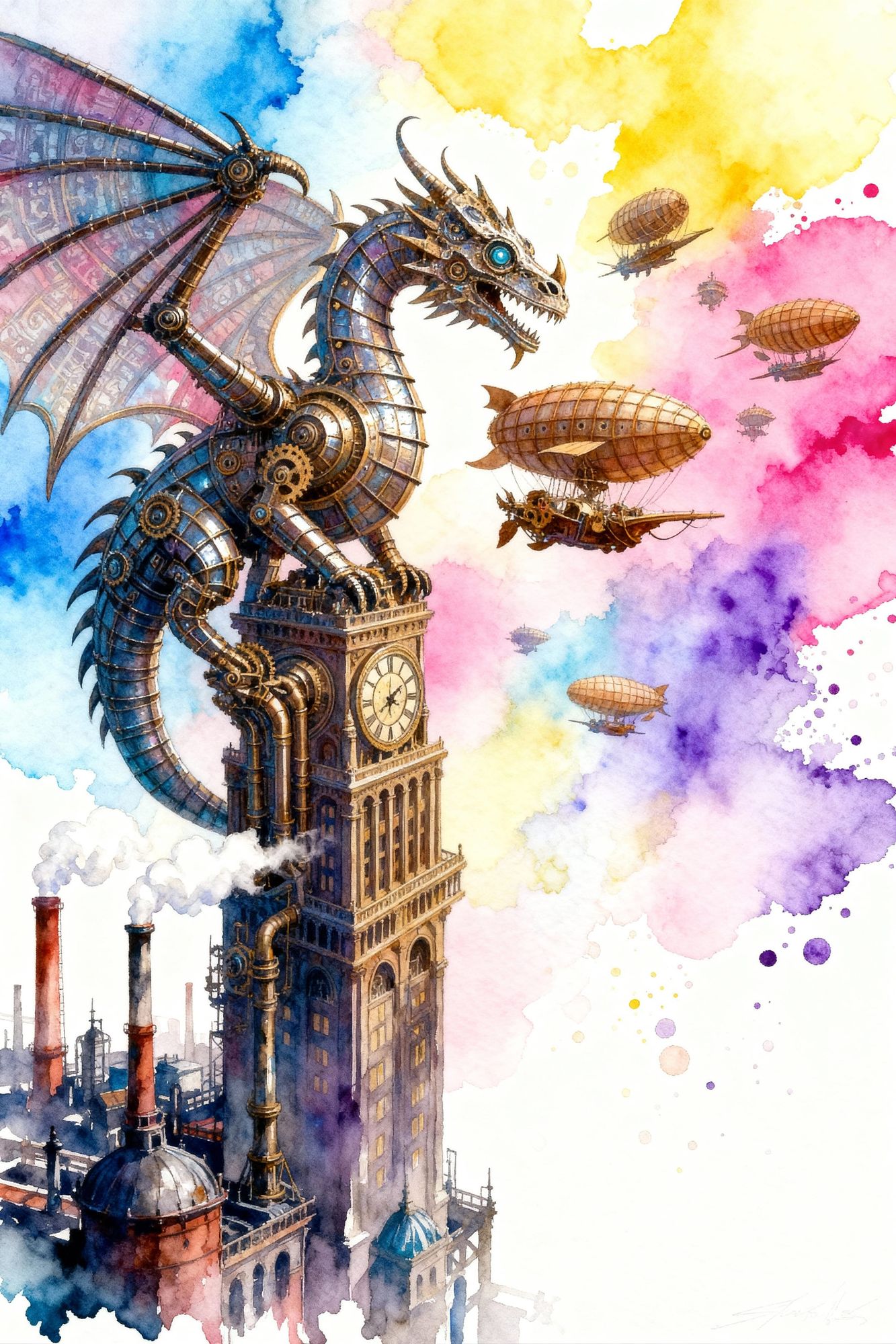 Freebie Watercolor Alcohol Ink 