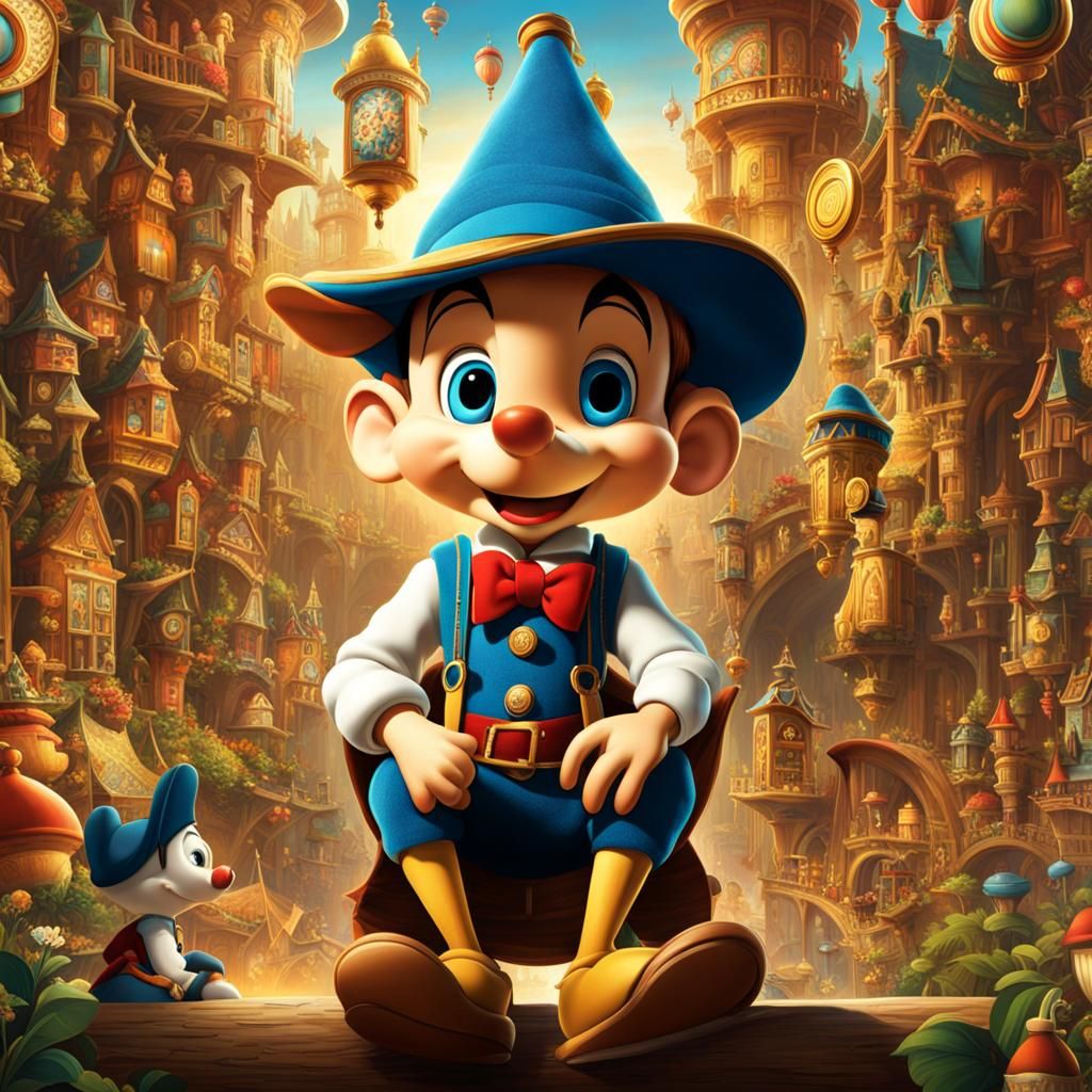 " Pinocchio monde du maximalisme "