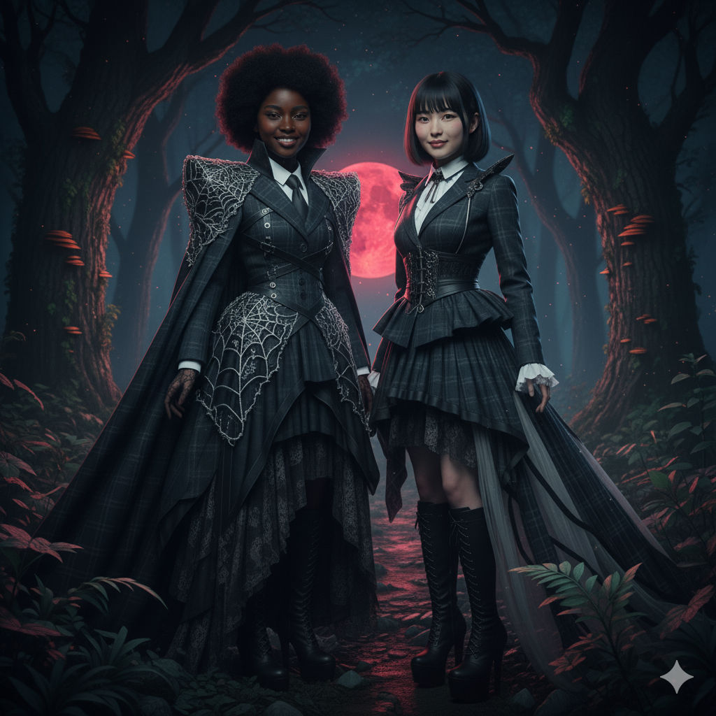 Gothic Moon Rabbit and Inini