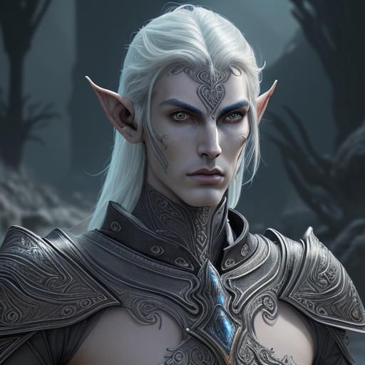 Altmer Male, Elder Scrolls High Elf : R Nightcafe