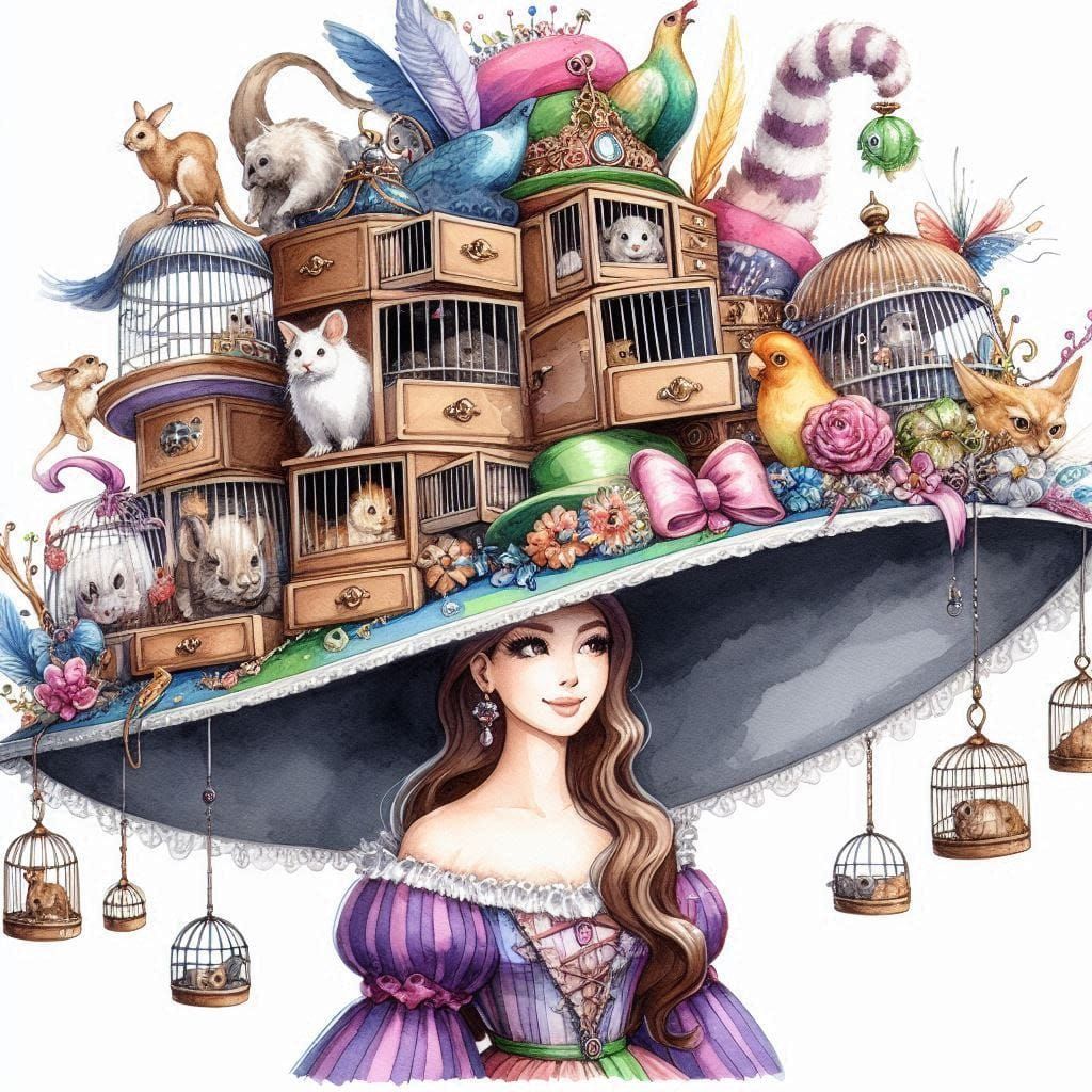 Silly Cecilia's Circus Chapeau