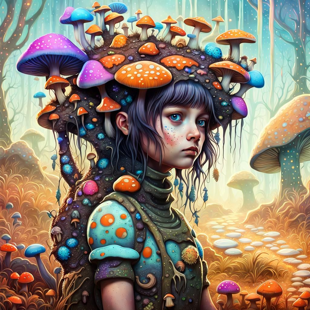 Fungi Girl 12360