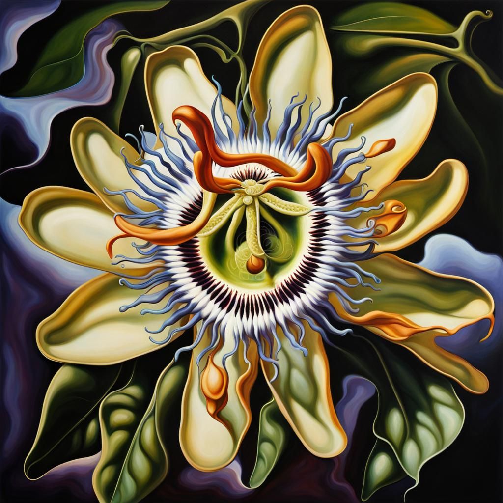 Passiflora flower