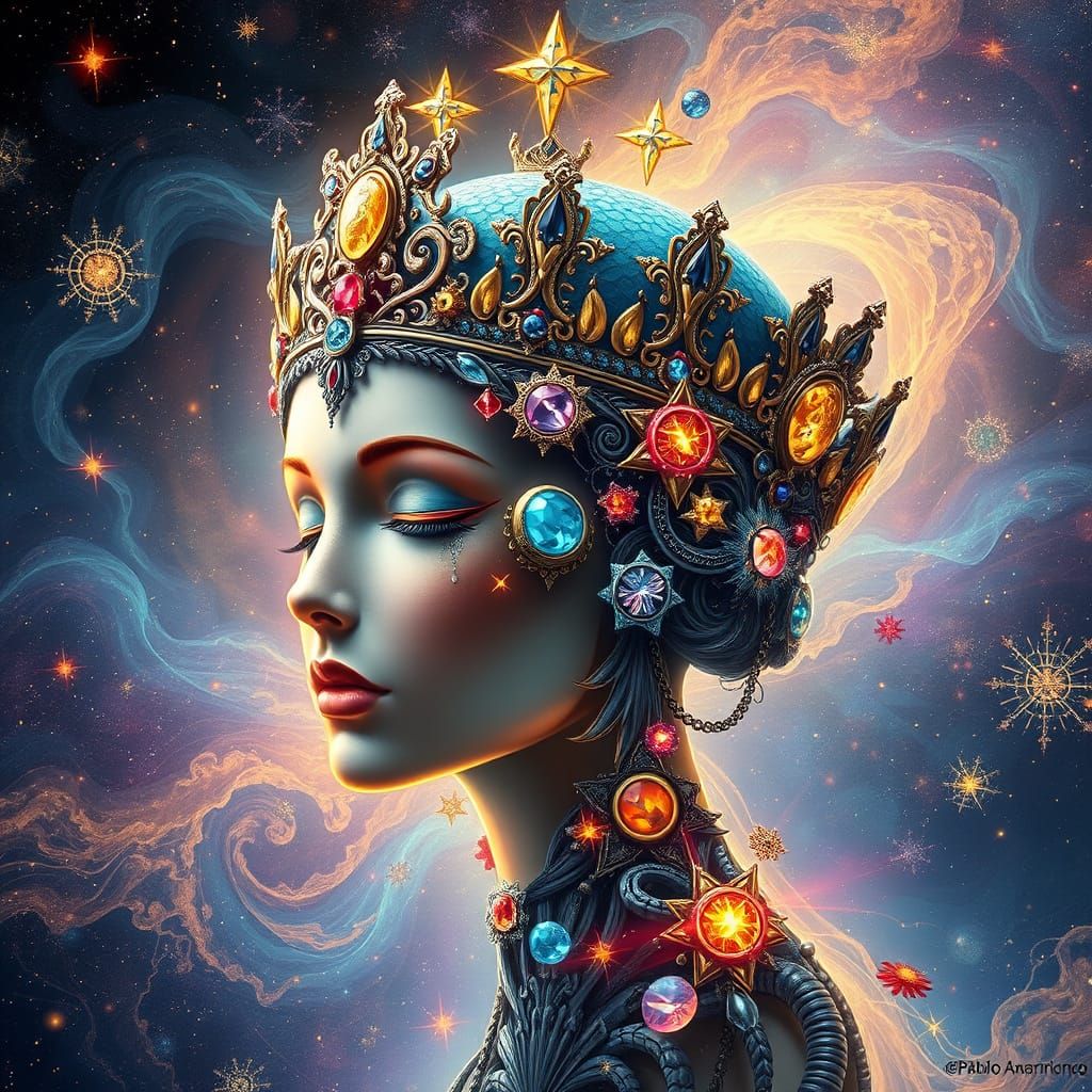 Crowns and Tiaras. The Queen Of The Cosmos  by @Tasmaniac01